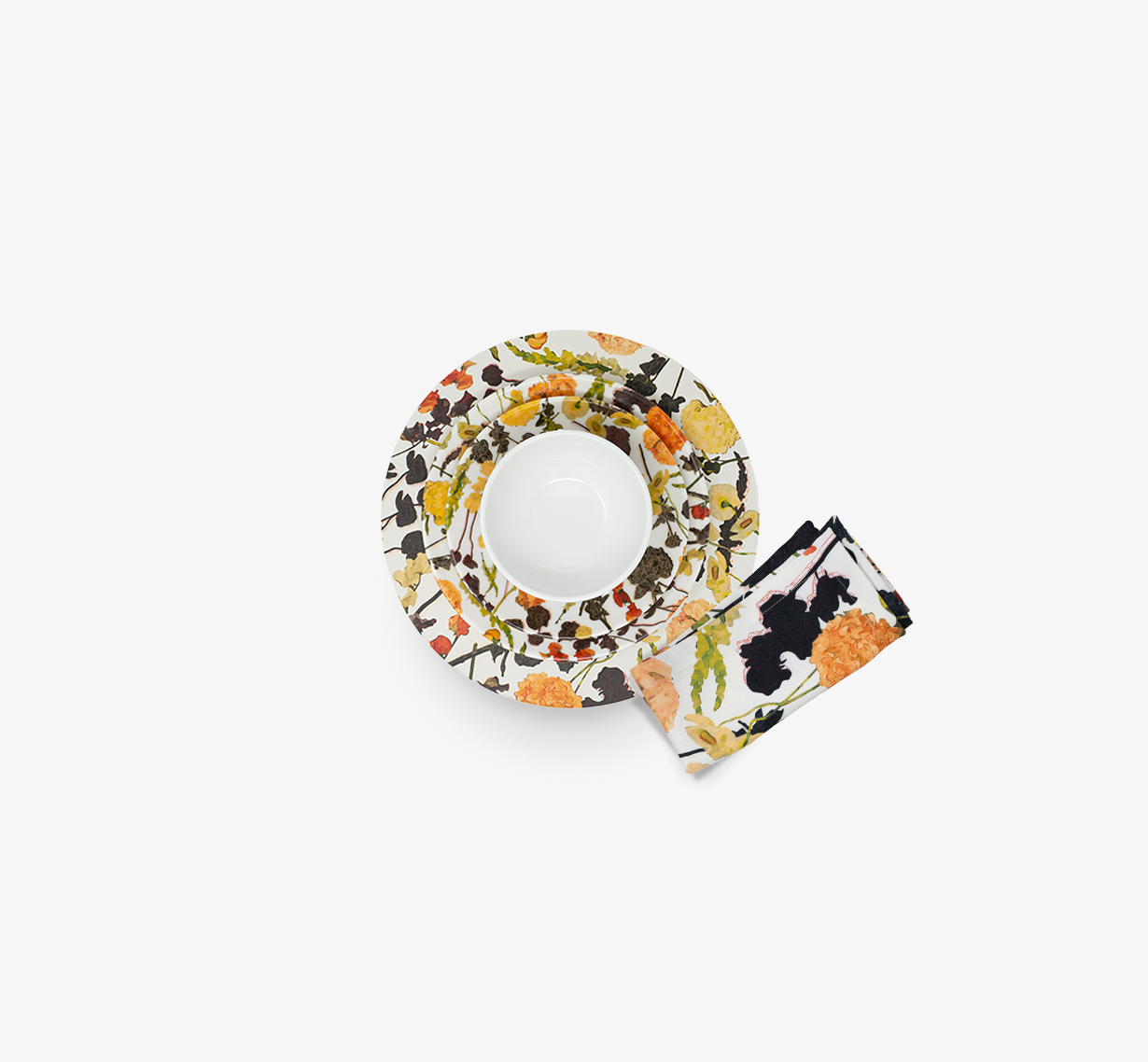 Auburn Bouquet Hostess Set - 20 Piece Setting