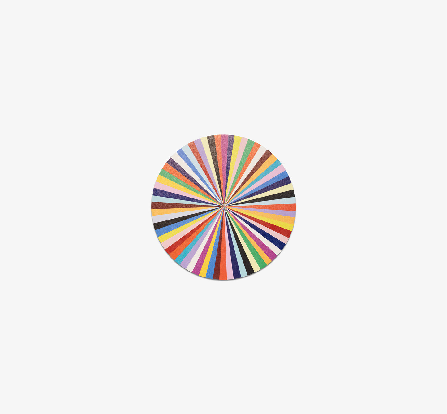 Multicolored Starburst Vinyl Placemat Set of 4