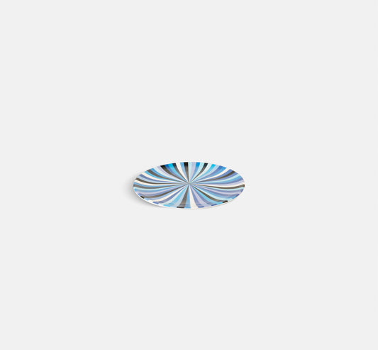 Blue Starburst Chainlink Dinner Plate Set of 4