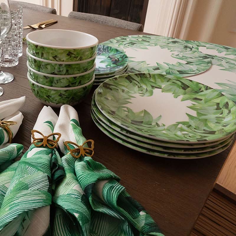 Pura Vida Jungle Hostess Set - 20 Piece Setting