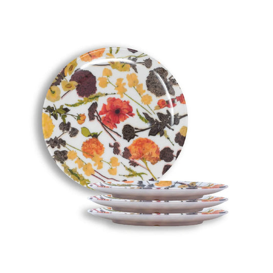 Auburn Bouquet Salad Plate Set of 4