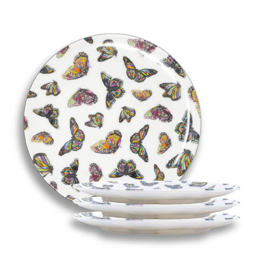 Butterflies Dinner Plate Set of 4