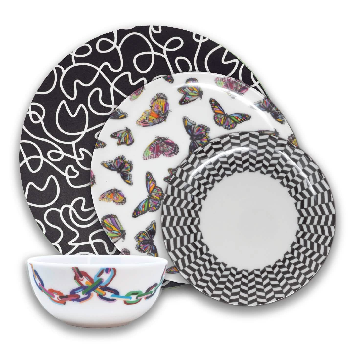 Artisanal Whimsy Set 16 Piece Setting – Elizabeth Sutton Home