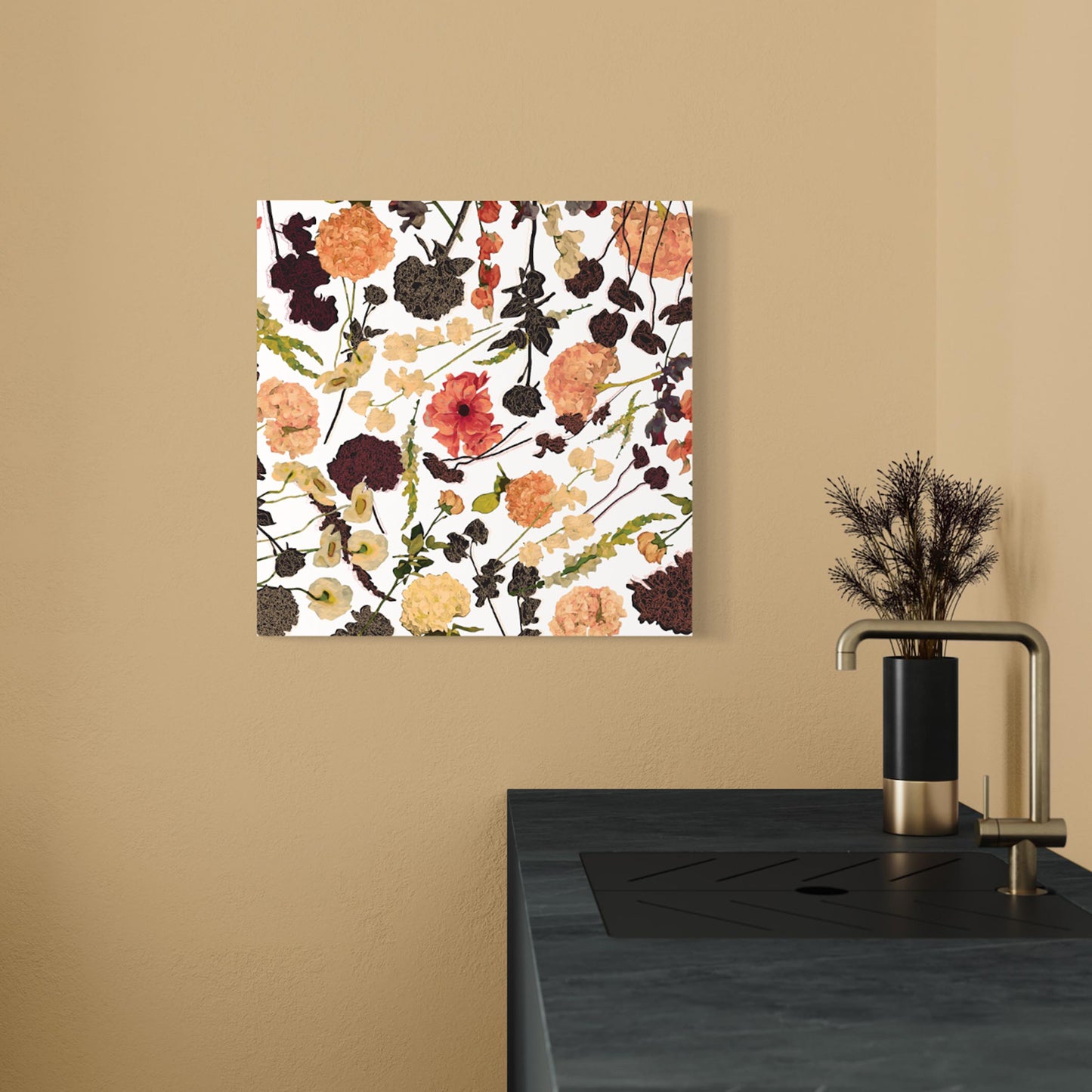 Auburn Bouquet Art Print
