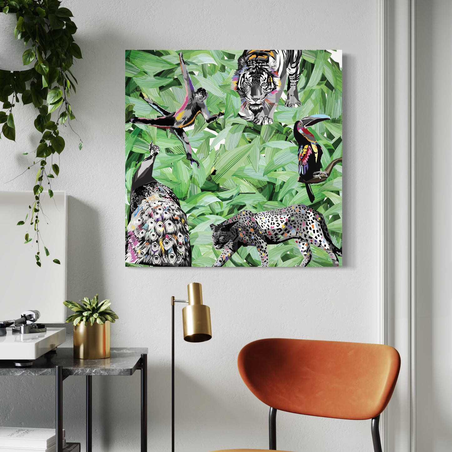 Pura Vida Jungle Art Print
