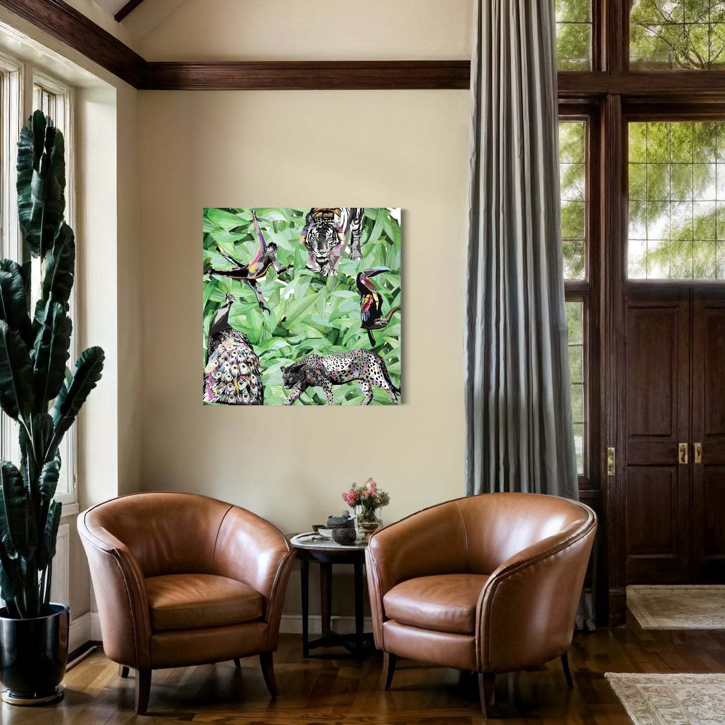 Pura Vida Jungle Art Print