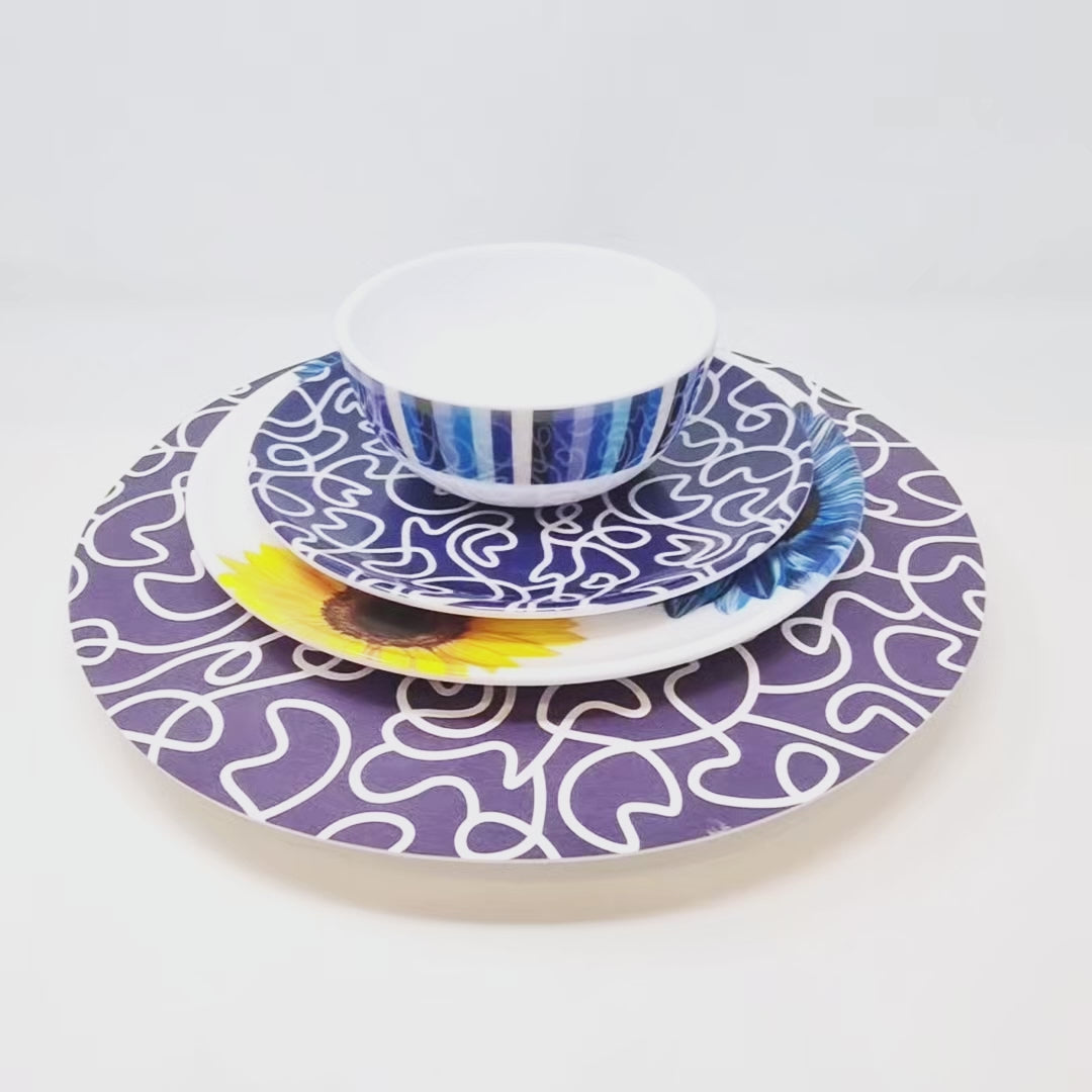 Sunflower Maze Set 16 Piece Setting – Elizabeth Sutton Home